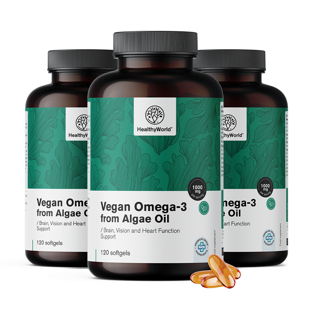 Omega-3 vegano 1000 mg – de algas