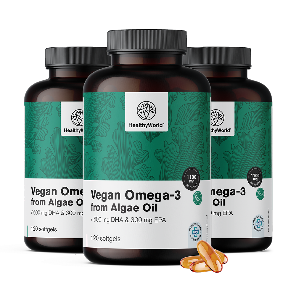 Omega-3 vegano 1100 mg - de algas