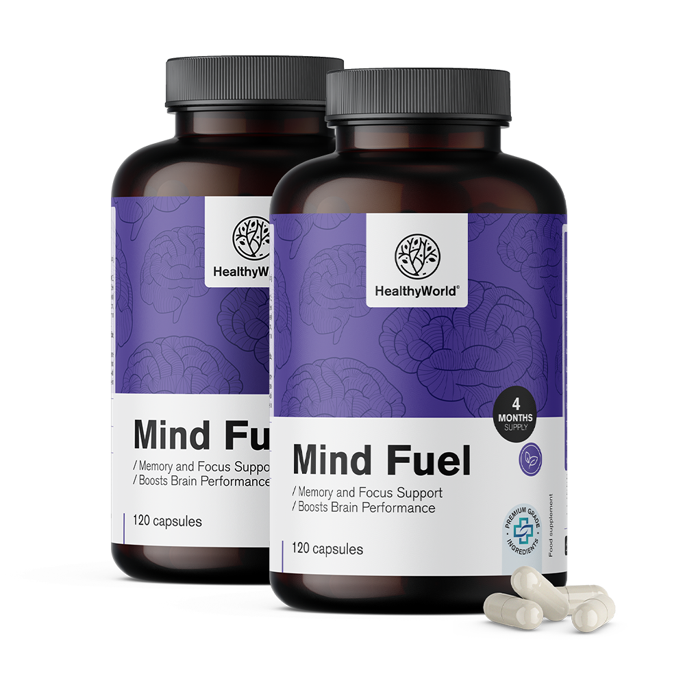 Combustible mental - memoria y concentración.