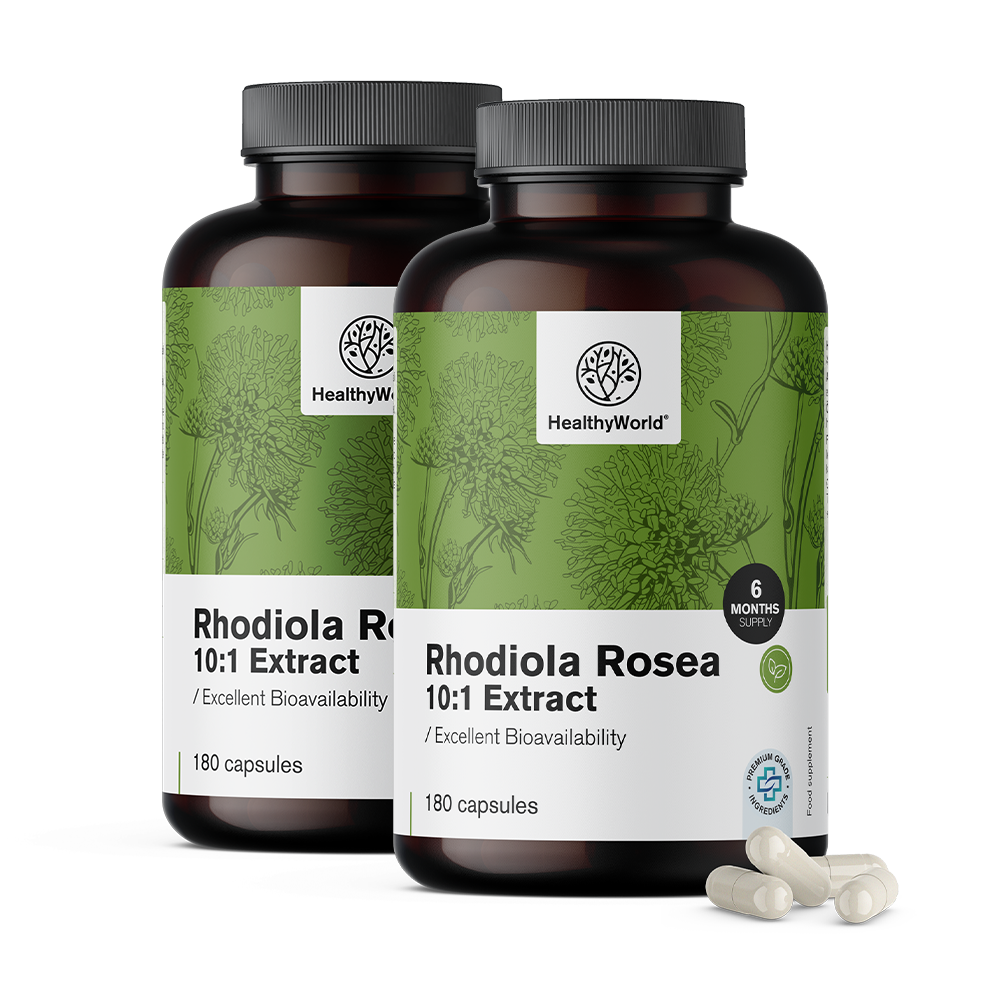 Raíz de Rhodiola.