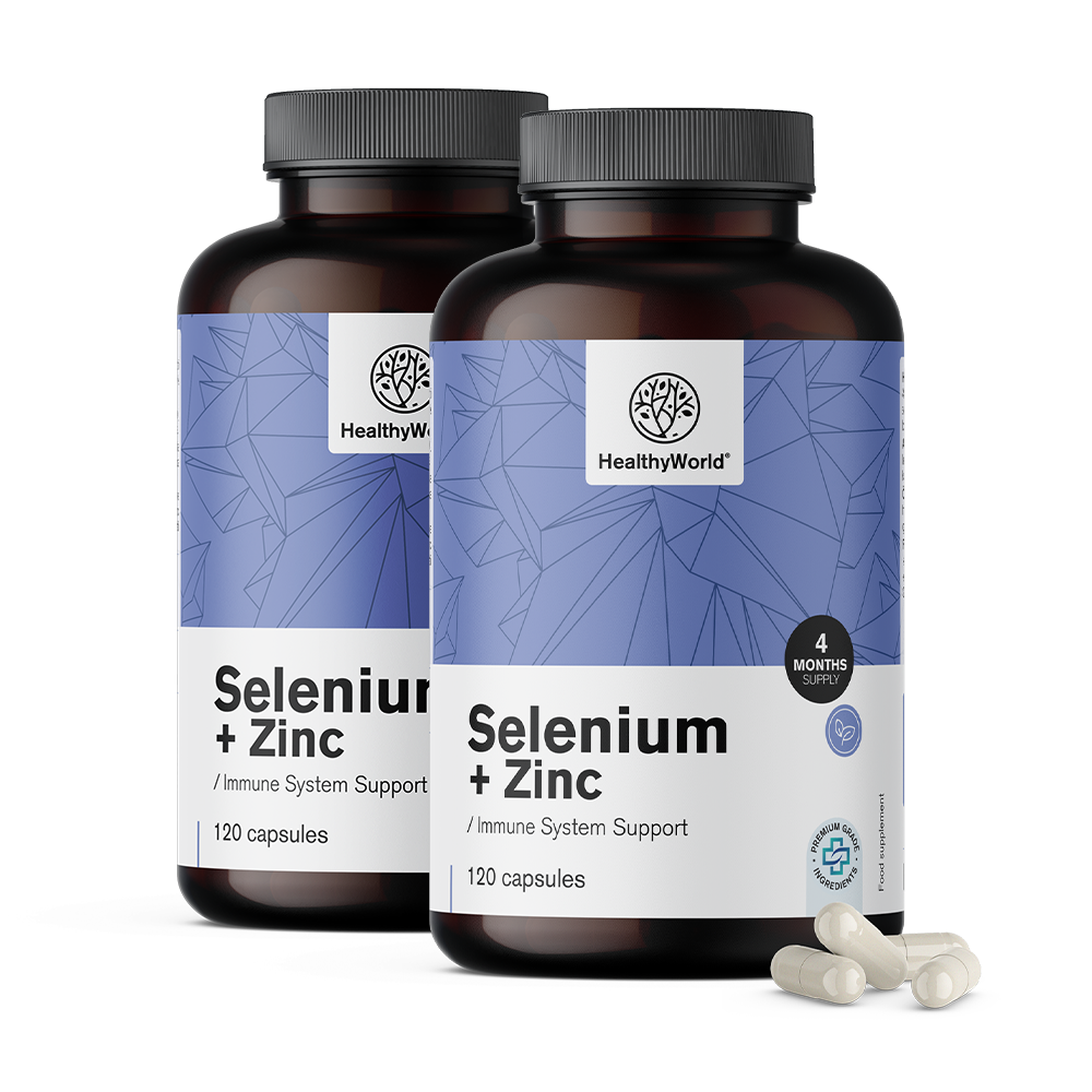 Selenio + zinc.
