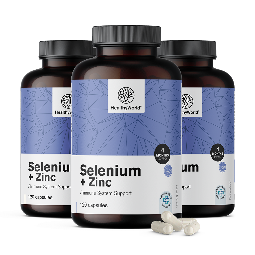 Selenio + zinc.