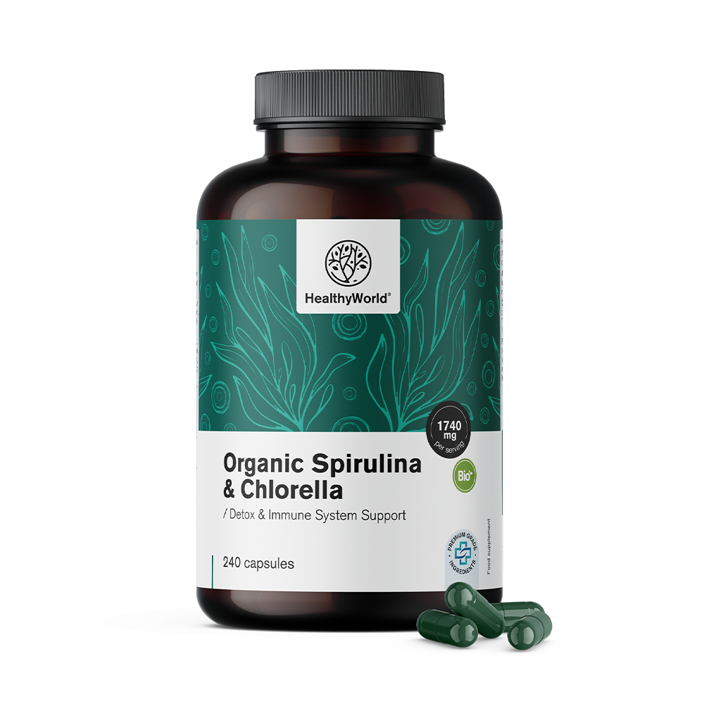 BIO Spirulina y chlorella.
