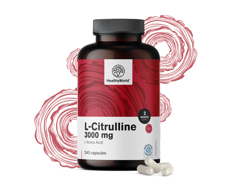 L-citrulina 3000&nbsp;mg