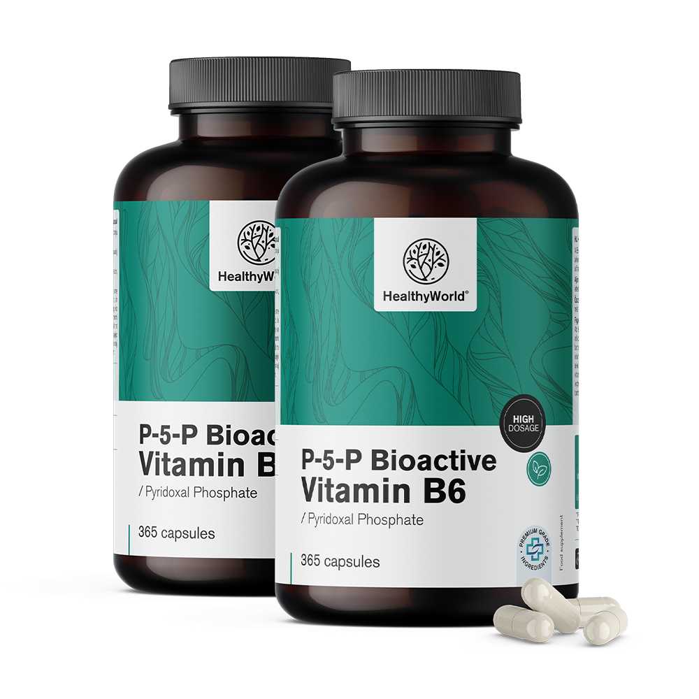 P-5-P - Vitamina B6 bioactiva.