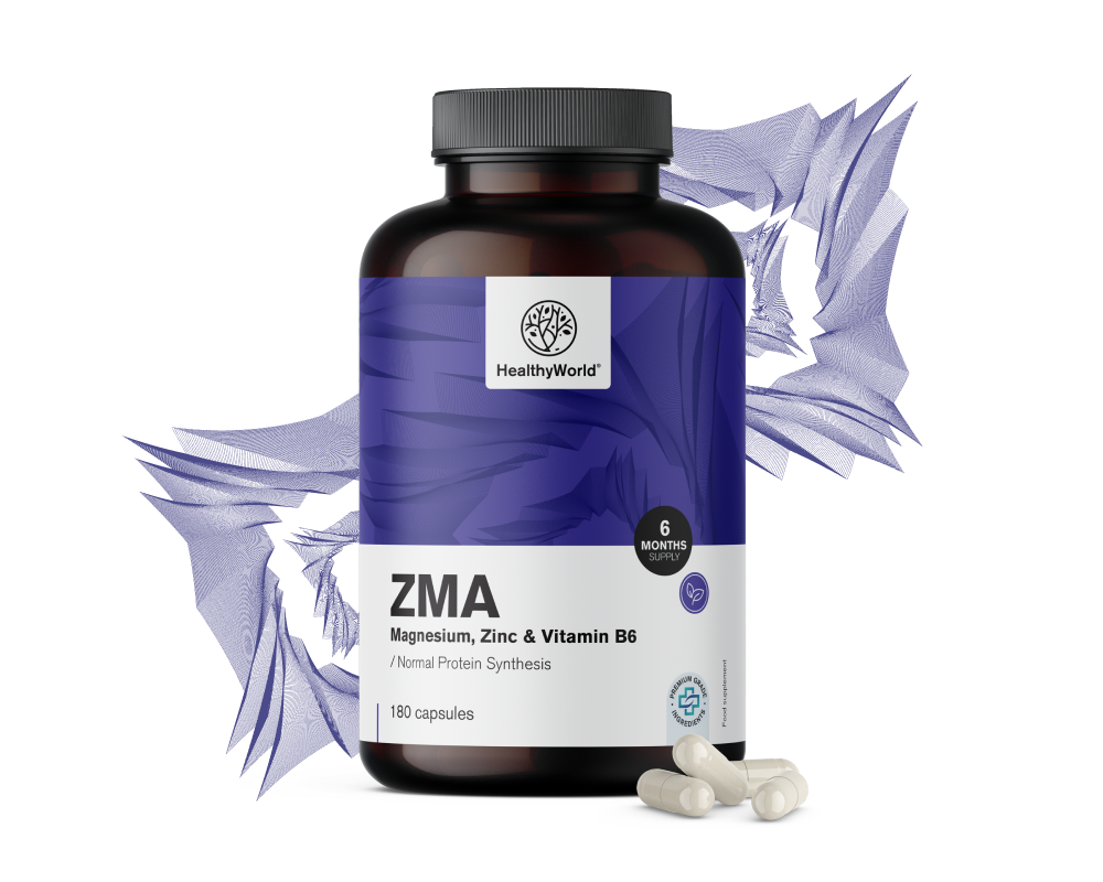 ZMA – magnesio, zinc y B6