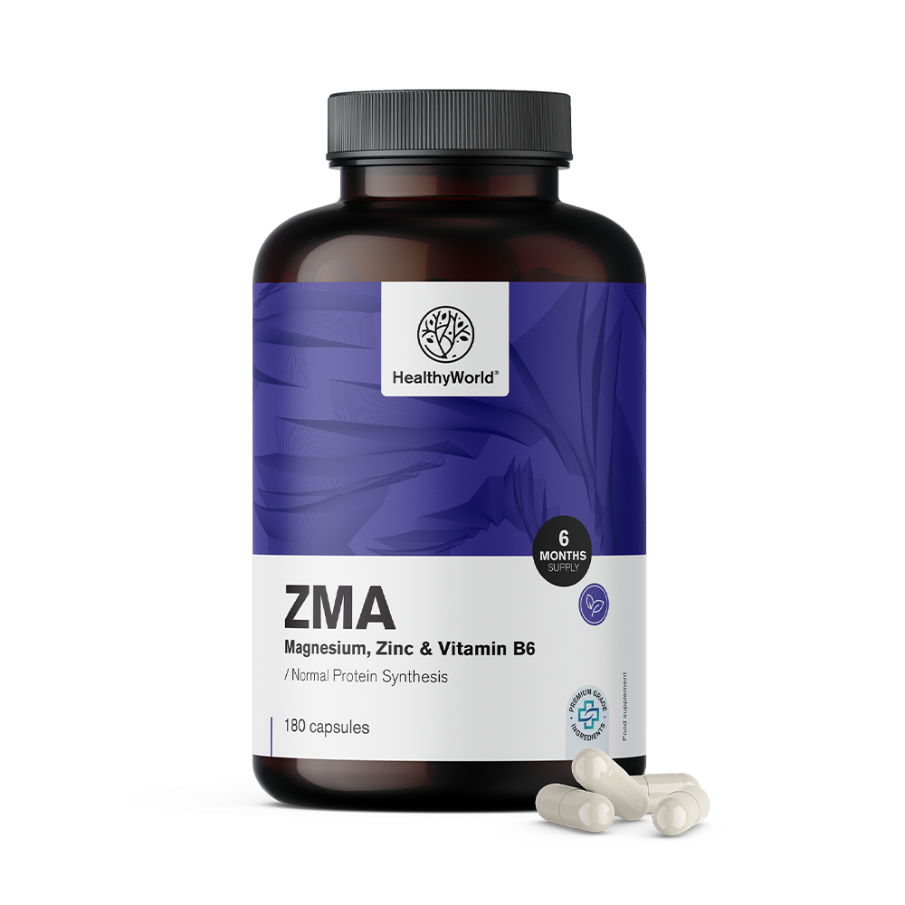ZMA – magnesio, zinc y B6