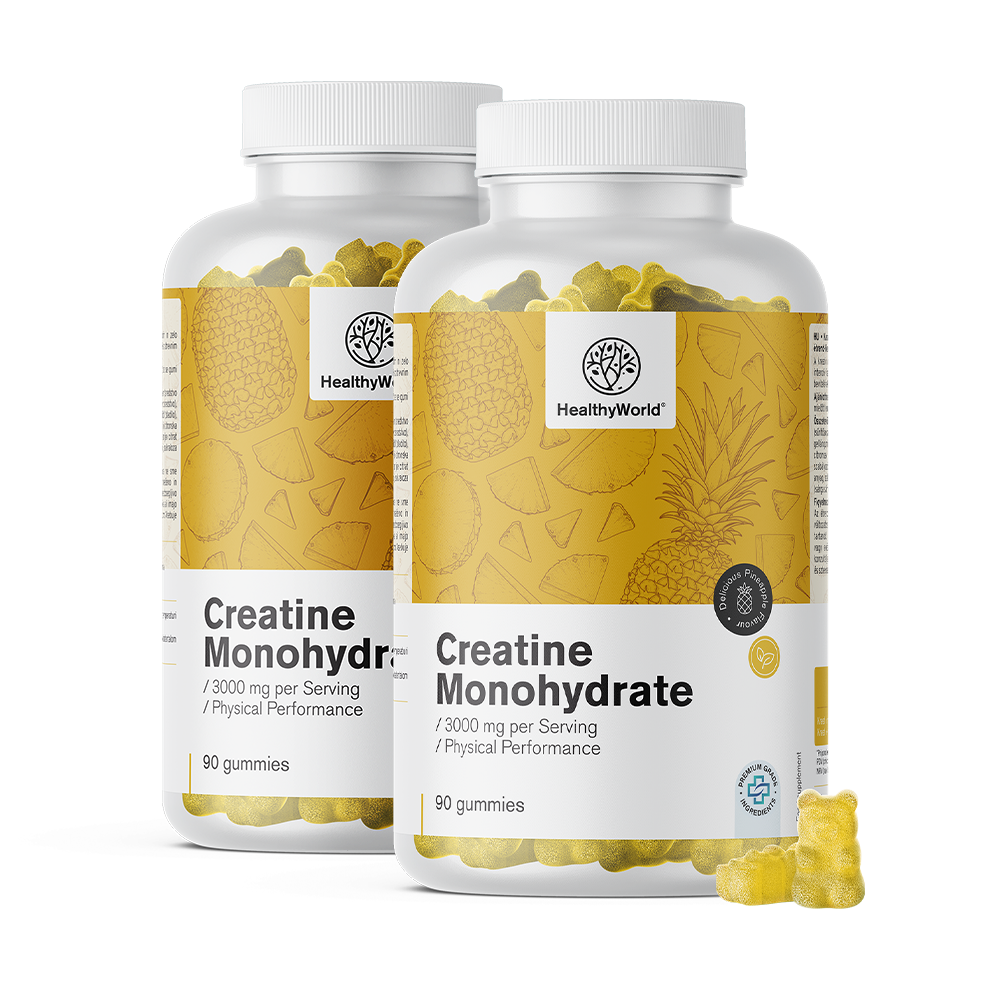 Monohidrato de creatina 3000 mg – piña