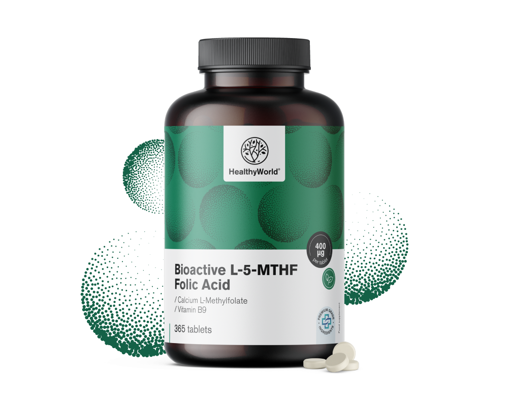 Ácido fólico activo L-5-MTHF